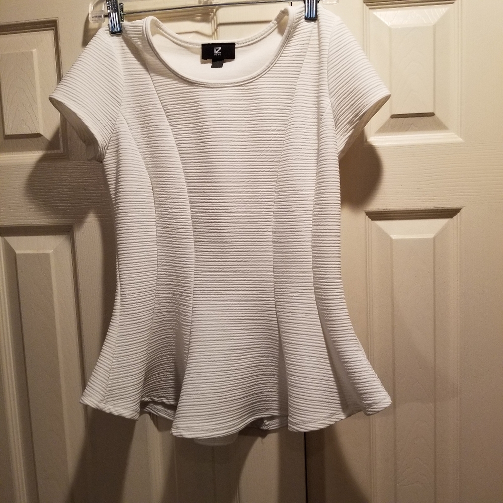 White Casual Top